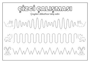 okul öncesi çizgi çalışmaları 3