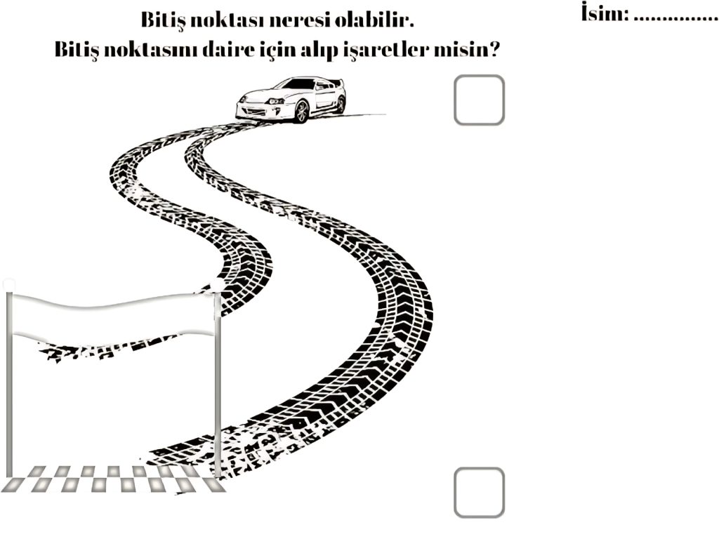 başlangıç bitiş kavramı etkinlikleri