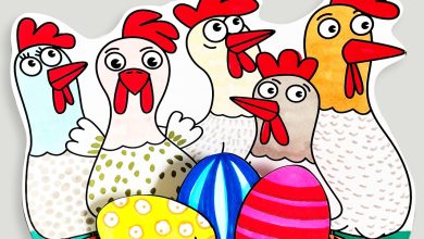 çiftlik hayvanları sanat etkinliği kalıplı